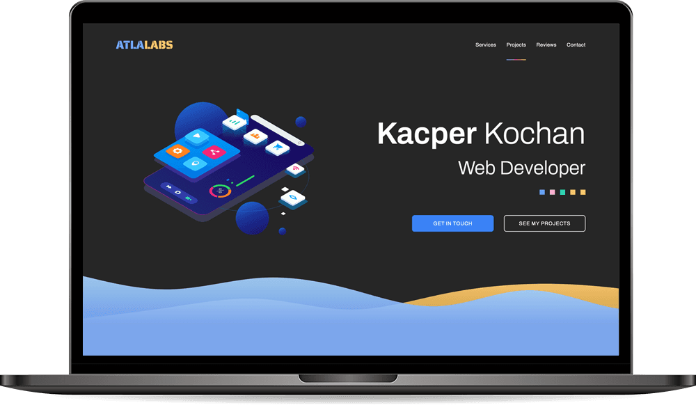 Developer Portfolio built by Kacper Kochan